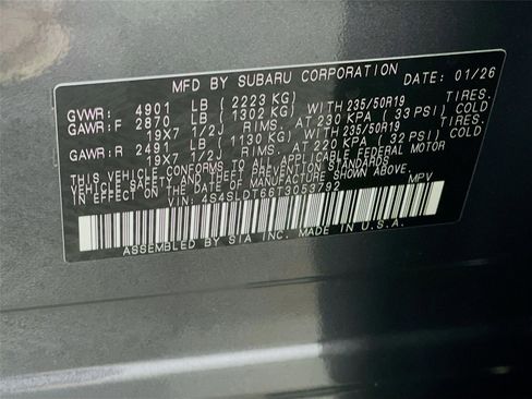 New 2026 Subaru Forester Touring image 24