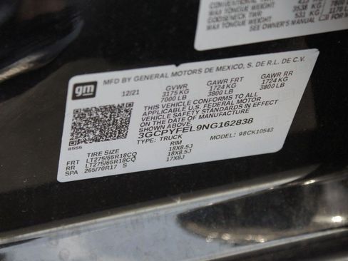 Used 2022 Chevrolet Silverado 1500 LT Trail Boss w/ LPO, Dark Essentials Package AWD/4WD image 26
