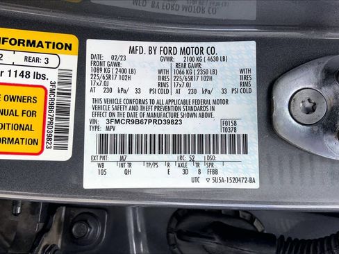 Used 2023 Ford Bronco Sport Big Bend image 36