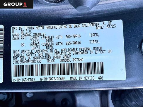 Used 2023 Toyota Tacoma TRD Off-Road image 37