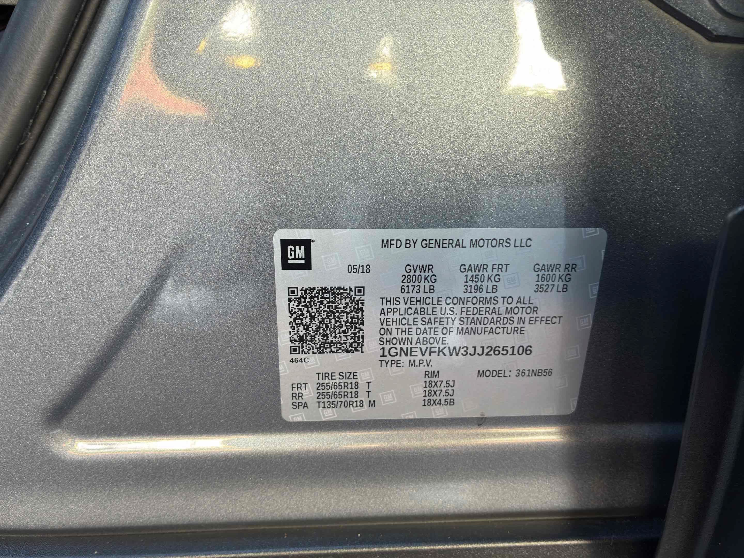 Used 2018 Chevrolet Traverse LS AWD/4WD image 66