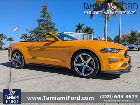 Certified 2022 Ford Mustang GT Premium w/ GT Performance Package image 1