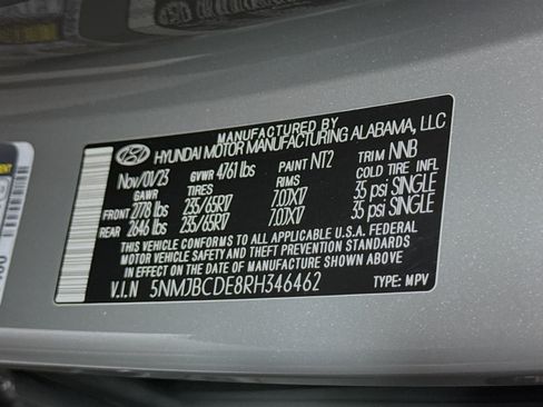 Used 2024 Hyundai Tucson SEL AWD/4WD image 40