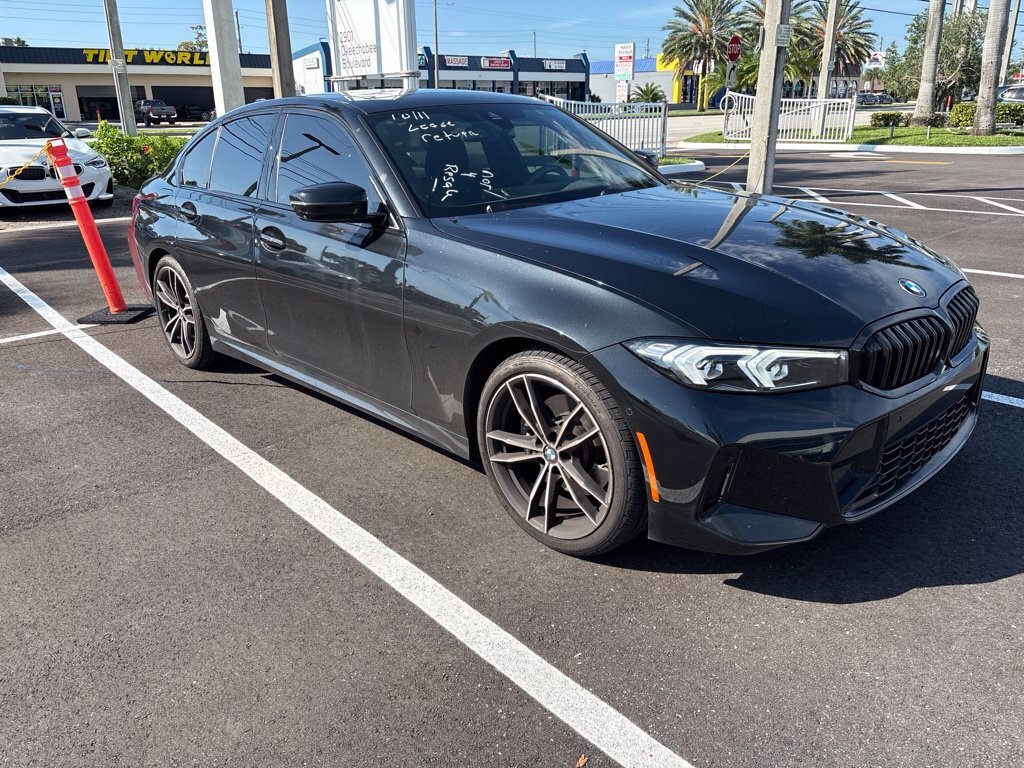 Certified 2023 BMW 330i xDrive Sedan w/ M Sport Package AWD/4WD image 1
