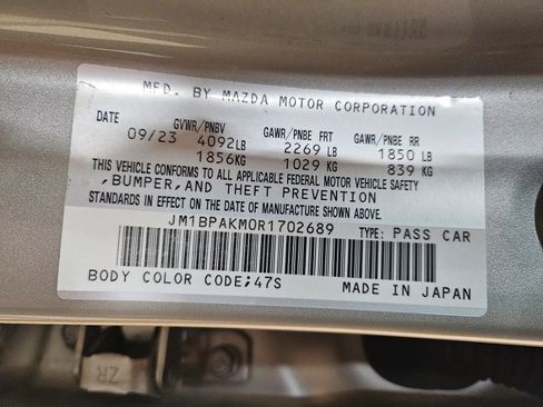 Used 2024 MAZDA MAZDA3 s image 33