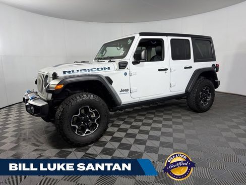 Used 2023 Jeep Wrangler Unlimited Rubicon 4xe AWD/4WD image 1