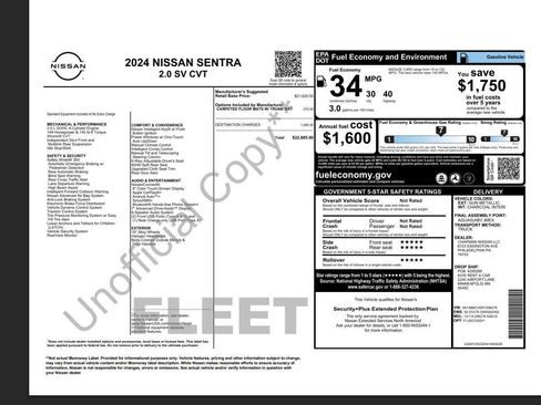 Used 2024 Nissan Sentra SV image 4