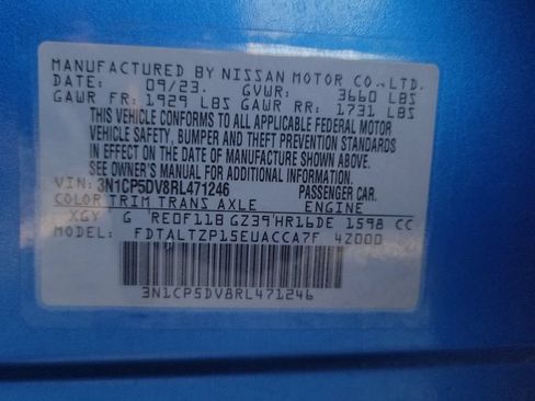 Used 2024 Nissan Kicks SR w/ SR Premium Package FWD image 23