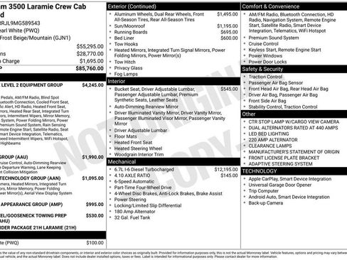 Used 2021 RAM 3500 Laramie image 16