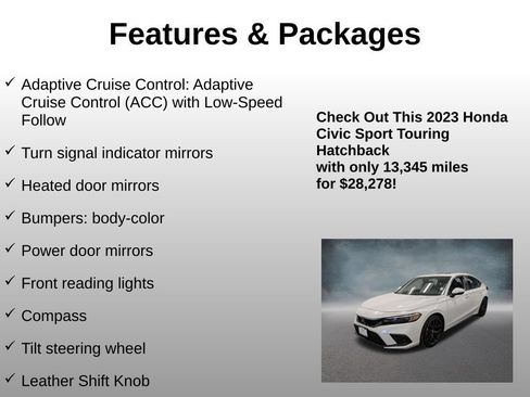 Used 2023 Honda Civic Sport Touring image 24