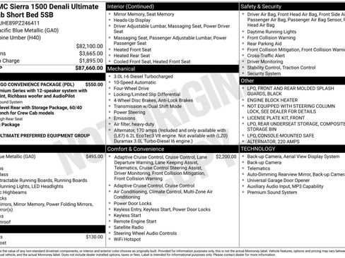 Used 2023 GMC Sierra 1500 Denali Ultimate AWD/4WD image 3