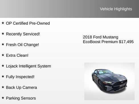 Used 2018 Ford Mustang Premium image 4