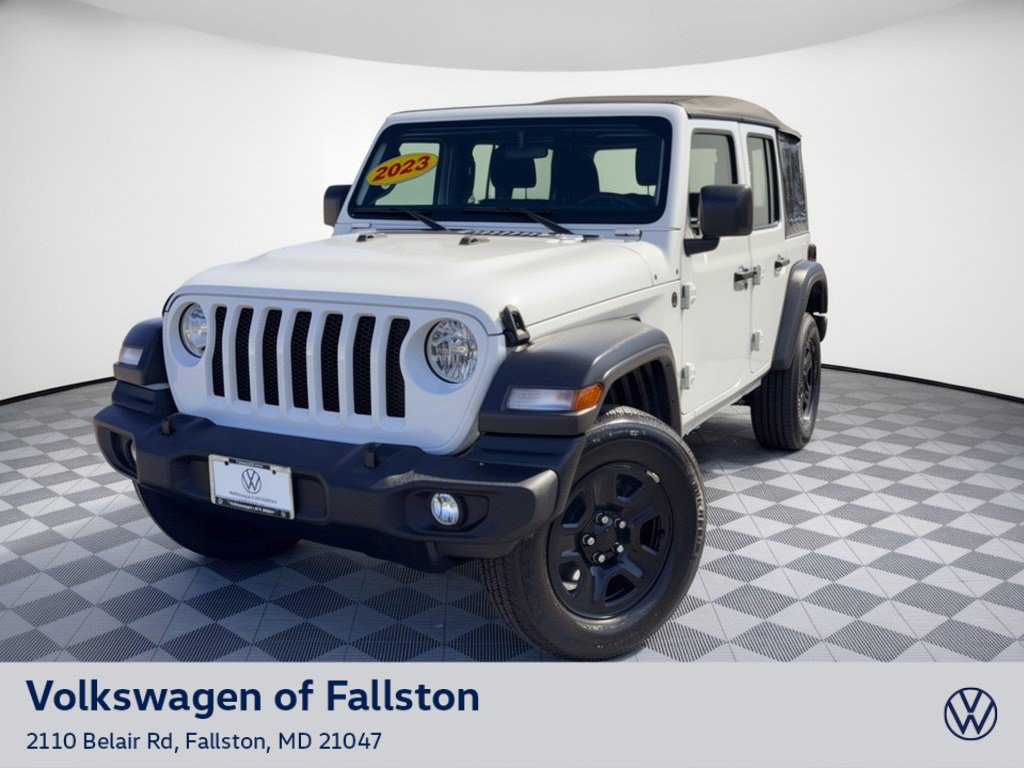 Used 2023 Jeep Wrangler Unlimited Sport AWD/4WD image 1
