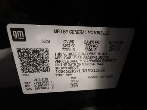 Used 2024 GMC Yukon XL Denali Ultimate AWD/4WD image 38