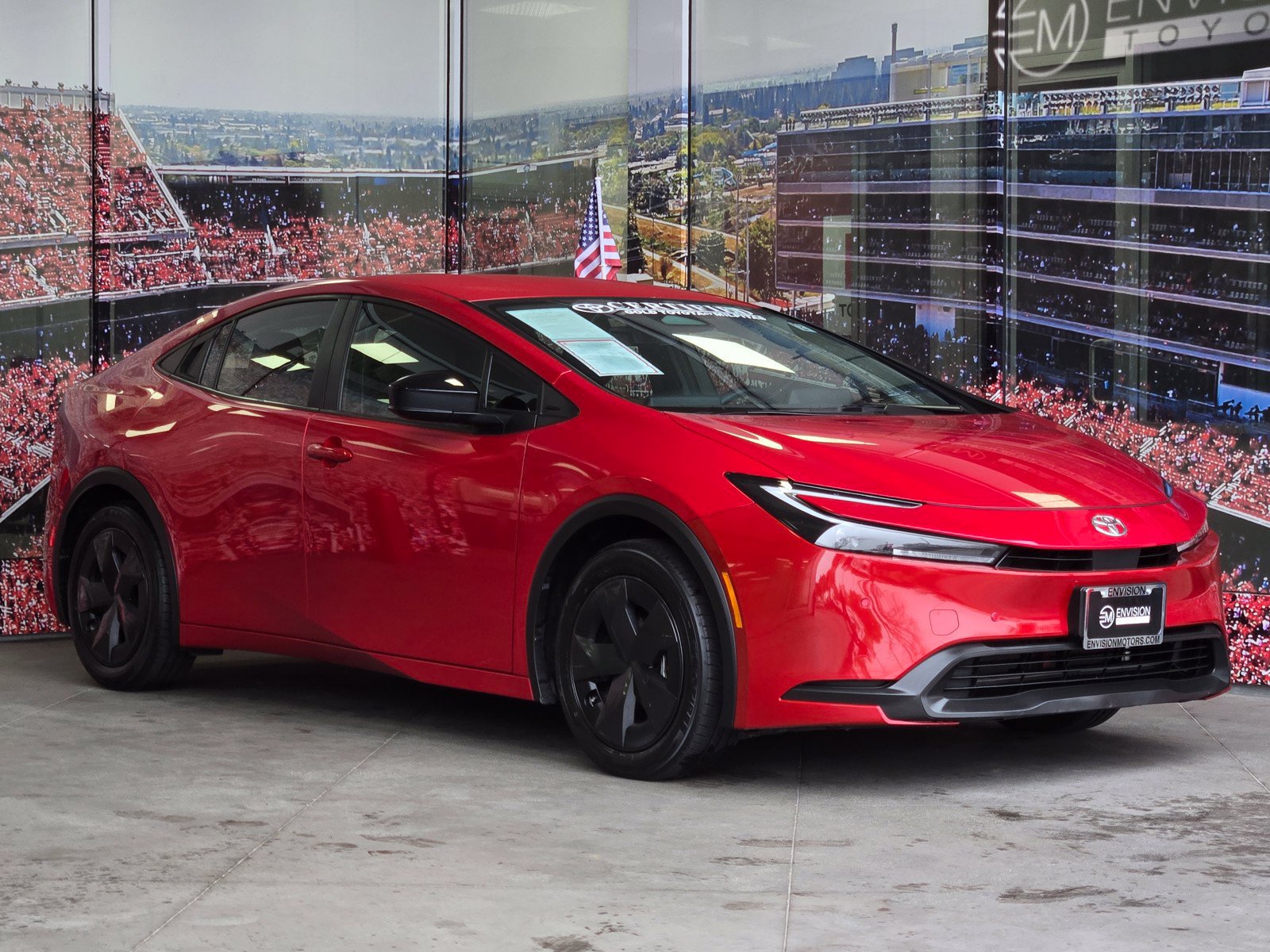 Certified 2025 Toyota Prius LE FWD image 1