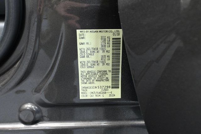 Used 2018 Nissan Titan SV AWD/4WD image 38
