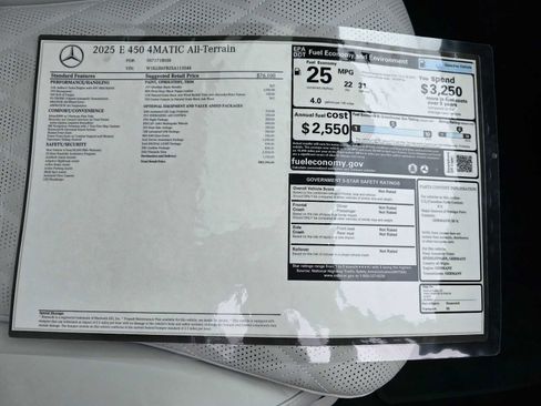 Used 2025 Mercedes-Benz E 450 4MATIC All-Terrain Wagon image 14