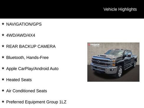 Used 2019 Chevrolet Silverado 2500 LTZ w/ Duramax Plus Package AWD/4WD image 2