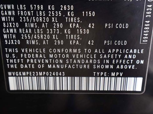 Used 2021 Volkswagen ID.4 Pro S w/ Gradient Package image 48