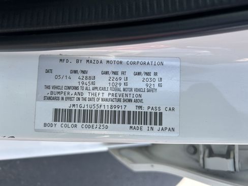 Used 2015 MAZDA MAZDA6 Sport image 21