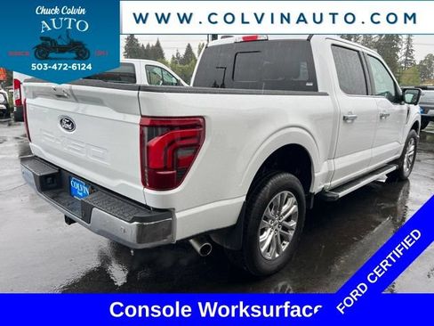 Certified 2025 Ford F150 Lariat w/ Mobile Office Package AWD/4WD image 7