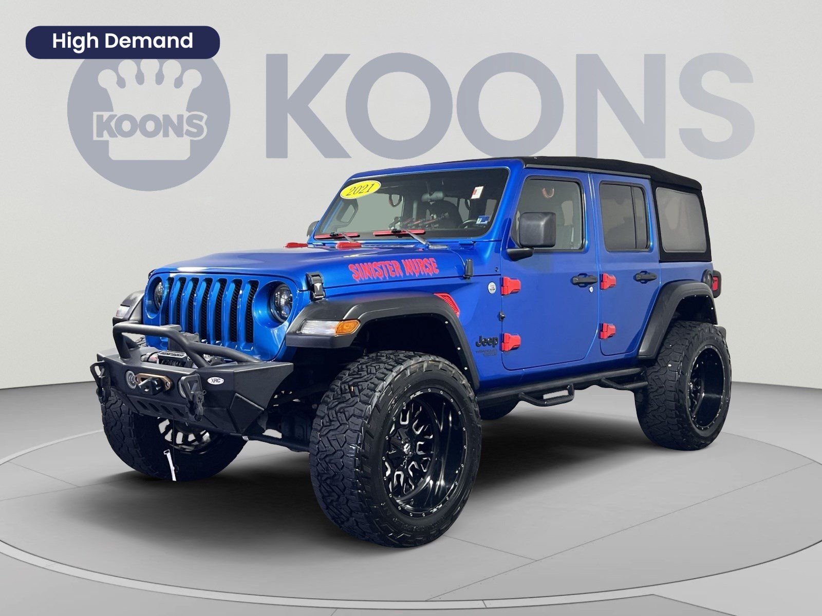 Used 2021 Jeep Wrangler Unlimited Sport AWD/4WD image 1