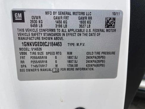 Used 2012 Chevrolet Traverse LT image 42