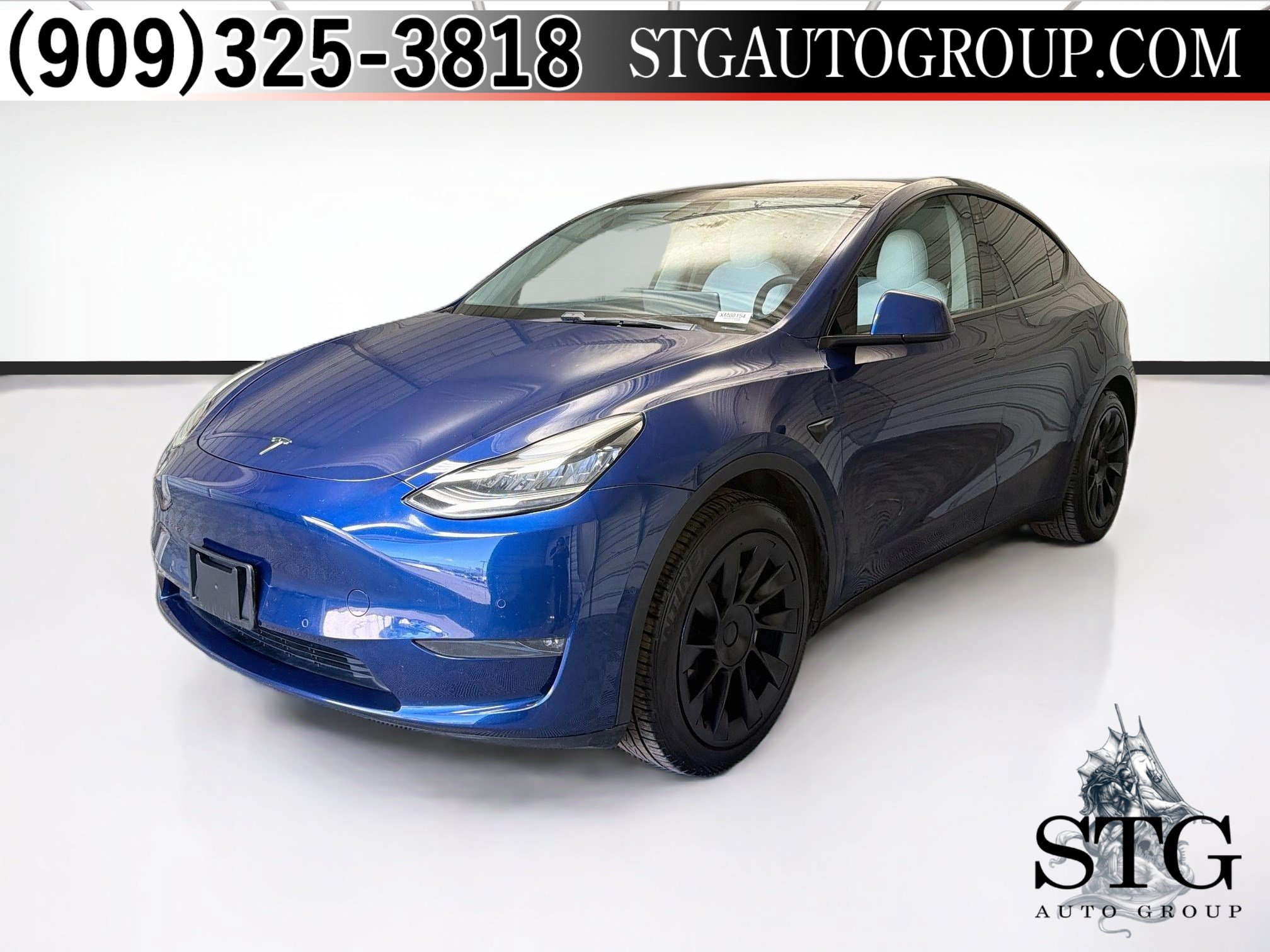 Used 2020 Tesla Model Y Long Range AWD/4WD image 1