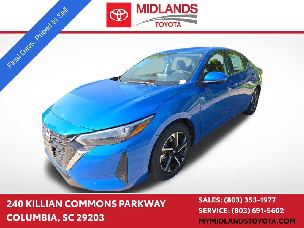 Used 2025 Nissan Sentra SV FWD image 1