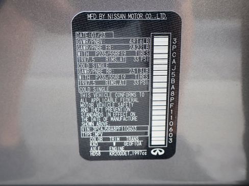 Certified 2023 INFINITI QX50 Luxe image 30