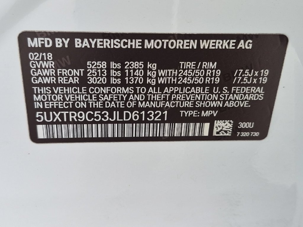 Used 2018 BMW X3 xDrive30i AWD/4WD image 27