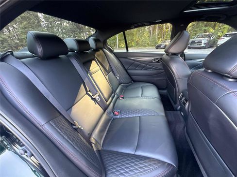 Used 2023 INFINITI Q50 Red Sport 400 w/ Black Opal Edition RWD image 29