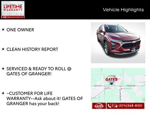 Used 2025 Chevrolet Trax LT w/ LT Convenience Package FWD image 8