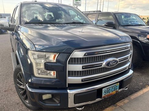 Used 2015 Ford F150 Platinum w/ FX4 Off-Road Package AWD/4WD image 2