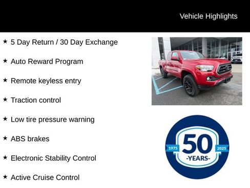 Used 2022 Toyota Tacoma SR5 w/ SR5 Appearance Package (SM) image 7