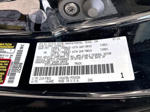 Used 2022 Toyota Tundra SR5 w/ Convenience Package RWD image 36