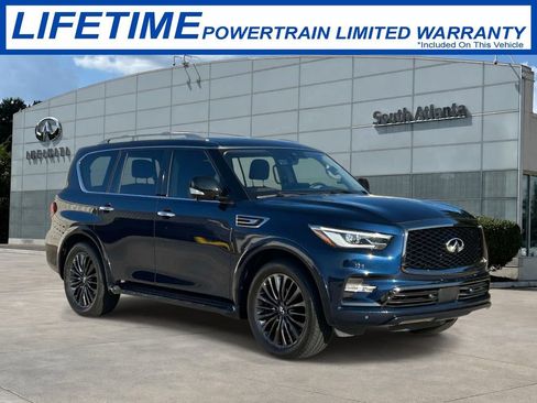 Used 2022 INFINITI QX80 Premium Select w/ All-Season Package RWD image 1