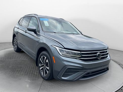 Certified 2022 Volkswagen Tiguan S w/ Driver Assistance Package FWD image 1