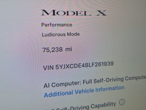 Used 2020 Tesla Model X Performance AWD/4WD image 18