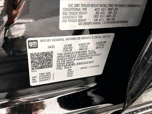 Certified 2025 GMC Sierra 1500 Denali w/ Denali Reserve Package AWD/4WD image 35