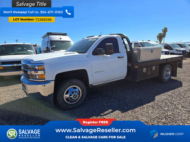 Used 2015 Chevrolet Silverado 3500 W/T w/ WT Convenience Package AWD/4WD image 1