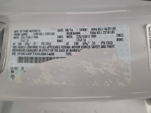 Used 2017 Ford Escape S FWD image 33