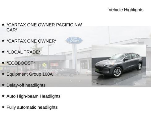 Used 2022 Ford Escape S AWD/4WD image 9