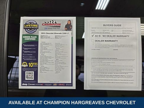 Certified 2021 Chevrolet Silverado 1500 LT w/ LPO, Dark Essentials Package image 43