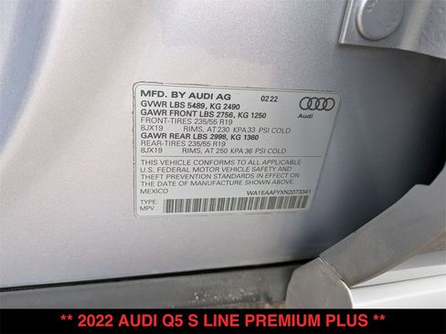 Used 2022 Audi Q5 2.0T Premium Plus image 34