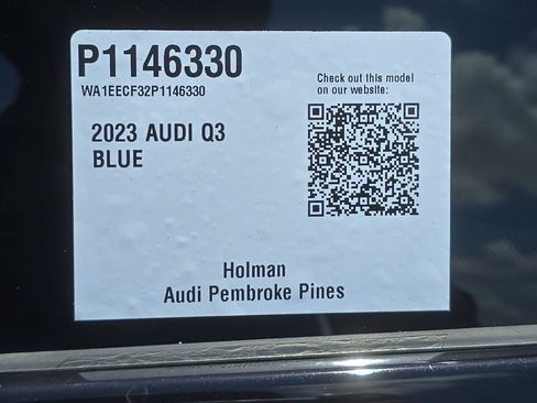 Used 2023 Audi Q3 2.0T Premium Plus w/ Premium Plus Package AWD/4WD image 33