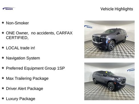Certified 2024 Chevrolet Tahoe RST w/ Luxury Package AWD/4WD image 4