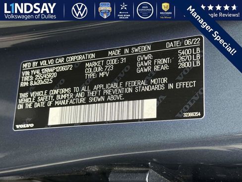 Used 2023 Volvo XC60 B5 Plus w/ Climate Package image 26