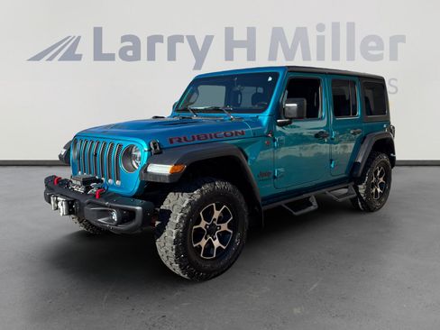 Used 2020 Jeep Wrangler Unlimited Rubicon w/ Steel Bumper Group image 1