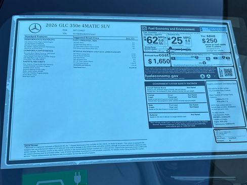 New 2026 Mercedes-Benz GLC 350e 4MATIC image 29
